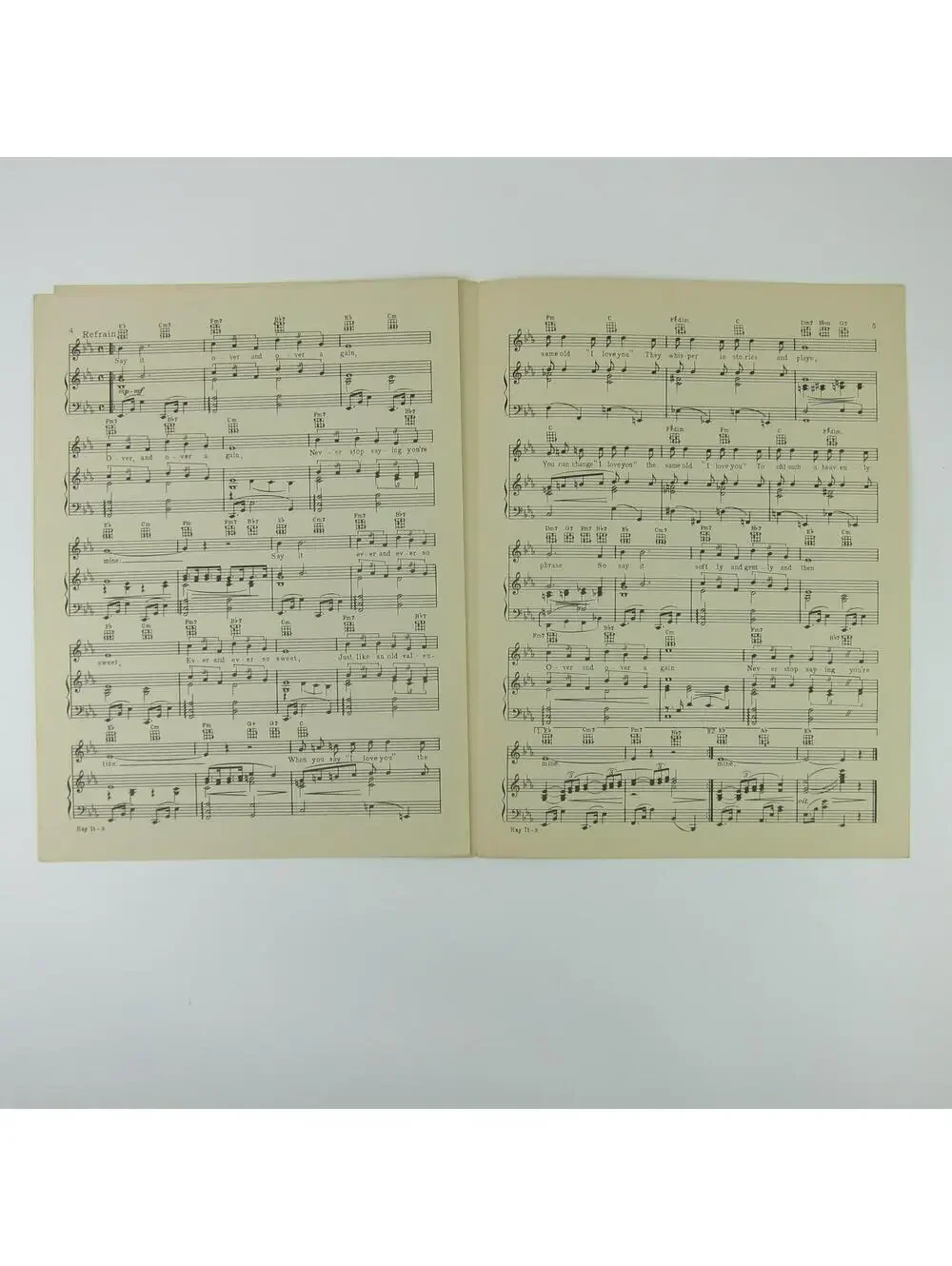 Sheet Music Say It Buck Benny Rides Again Jack Benny Ellen Drew Vintage 1946